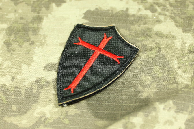 TMC Poor Knights Velcro Patch ( BK )