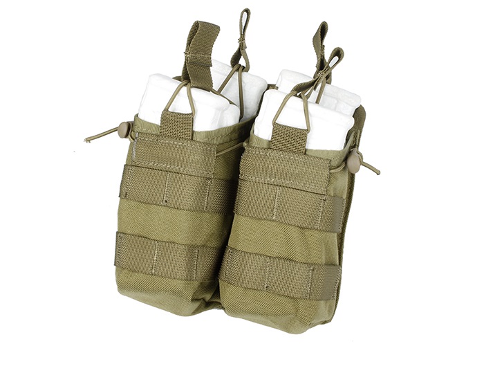TMC Open Top Magazine Pouch Double ( Khaki )