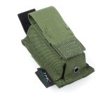 TMC Cordura MOLLE Single Pistol Mag Pouch ( OD ) - Image 2
