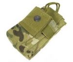 TMC Cordura MOLLE Short Radio Pouch ( Multicam )