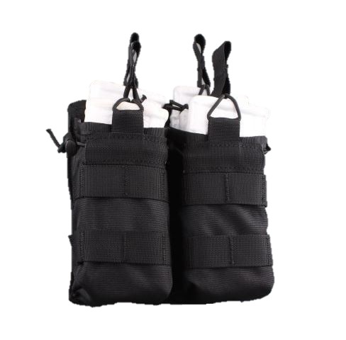 TMC OpenTop Magazine Pouch Double ( BK )