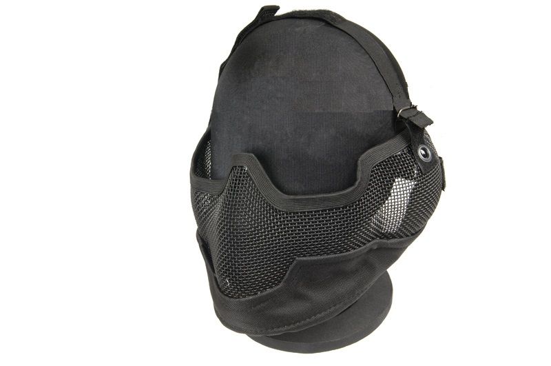 TMC Strike Steel Half Face Mesh Mask V2 (Black)