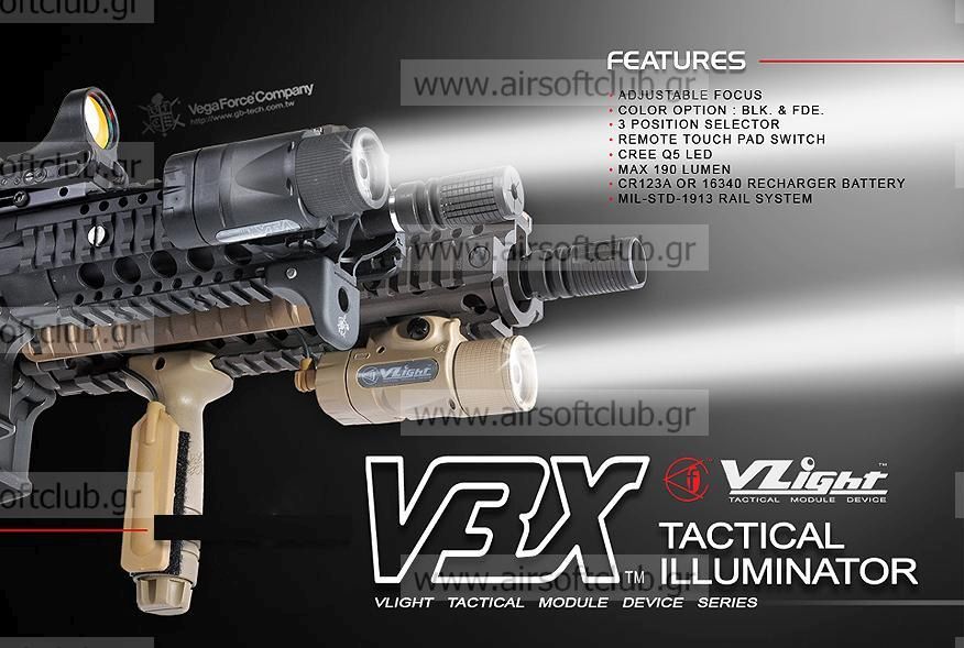 V3X Tactical Illuminator ( BK )