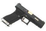 WE Force G17 GBB BK (Black Slide and Gold Barrel) - Image 3