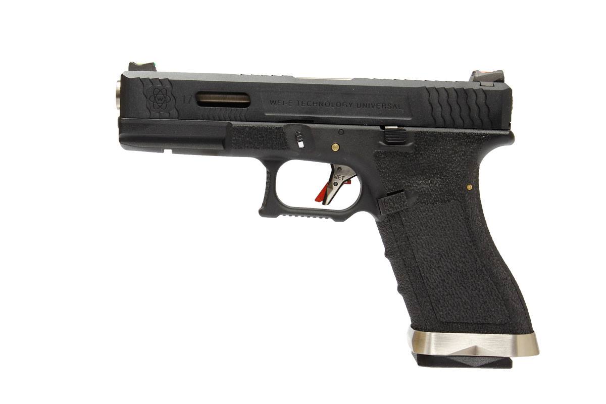 Force G17 (Black Slide and Silver Barrel )