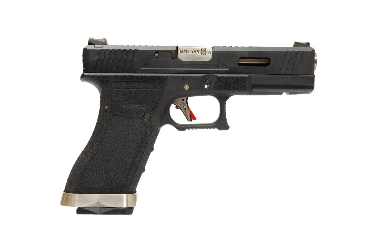 Force G17 (Black Slide and Silver Barrel )