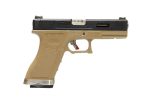 Force G18 TAN (Black Slide and Silver Barrel)