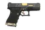 WE Force G19 GBB BK  (Black Slide and Gold Barrel) - Image 2