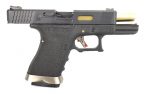 WE Force G19 GBB BK  (Black Slide and Gold Barrel) - Image 4