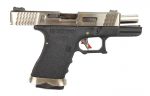 WE Force G19 GBB BK (Silver Slide and Silver Barrel) - Image 3