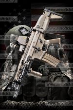 SCAR-L (Tan) "Open Bolt"