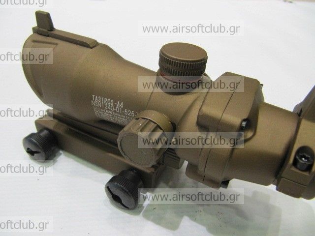 1x30 ACOG Type RED AND GREEN DOT (TAN)
