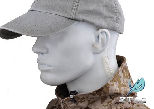 FBI Style Acoustic Headset - Kenwood																																																																																																																																																																																																																											