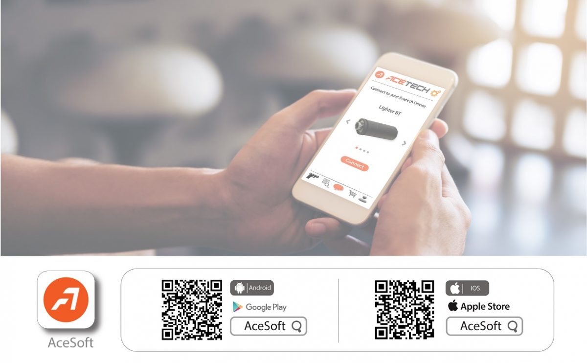 ACETech Lighter BT Tracer Unit (Black) - Image 5