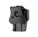 Per-Fit™ Multi fit Holster, fits 200+ guns丨CARBON FIBER Colored Body with Black Paddle - Image 4