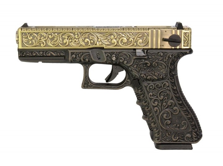 we18c-etched-bronze-metal-version-gbb G18 Gen 3 Etched version - Image 1