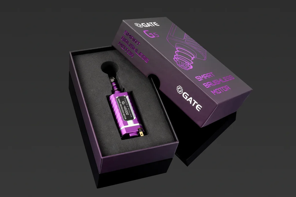 GATE Smart Brushless Motor G5 - Long V2 Gearbox - Image 2