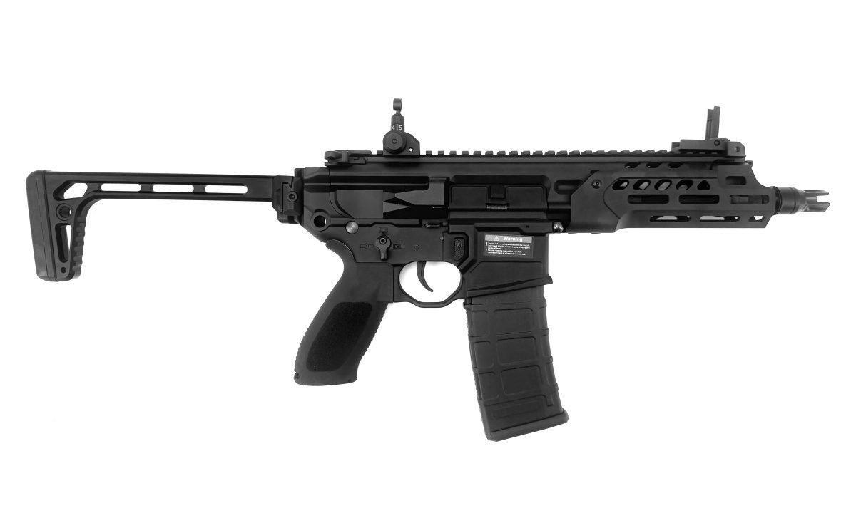 SIG MCX 6.5'' - Quick Change Spring System +ETU, FULL METAL, Black - Image 4