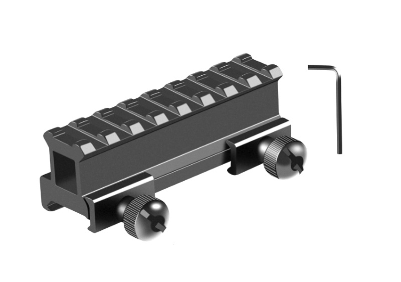 ME09018-BK Height Rail Mount (8 slot) - Image 1