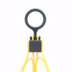 Tactical Plastic Cable Tie Strap Handcuffs Belt - Yellow - Image 2