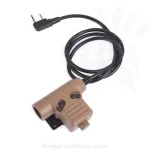 U94 PTT For COMTAC/MSA/EARMOR/KENWOOD Headset - DE