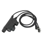 Tactical Dual Communication U94 V2 PTT-Kenwood - BK